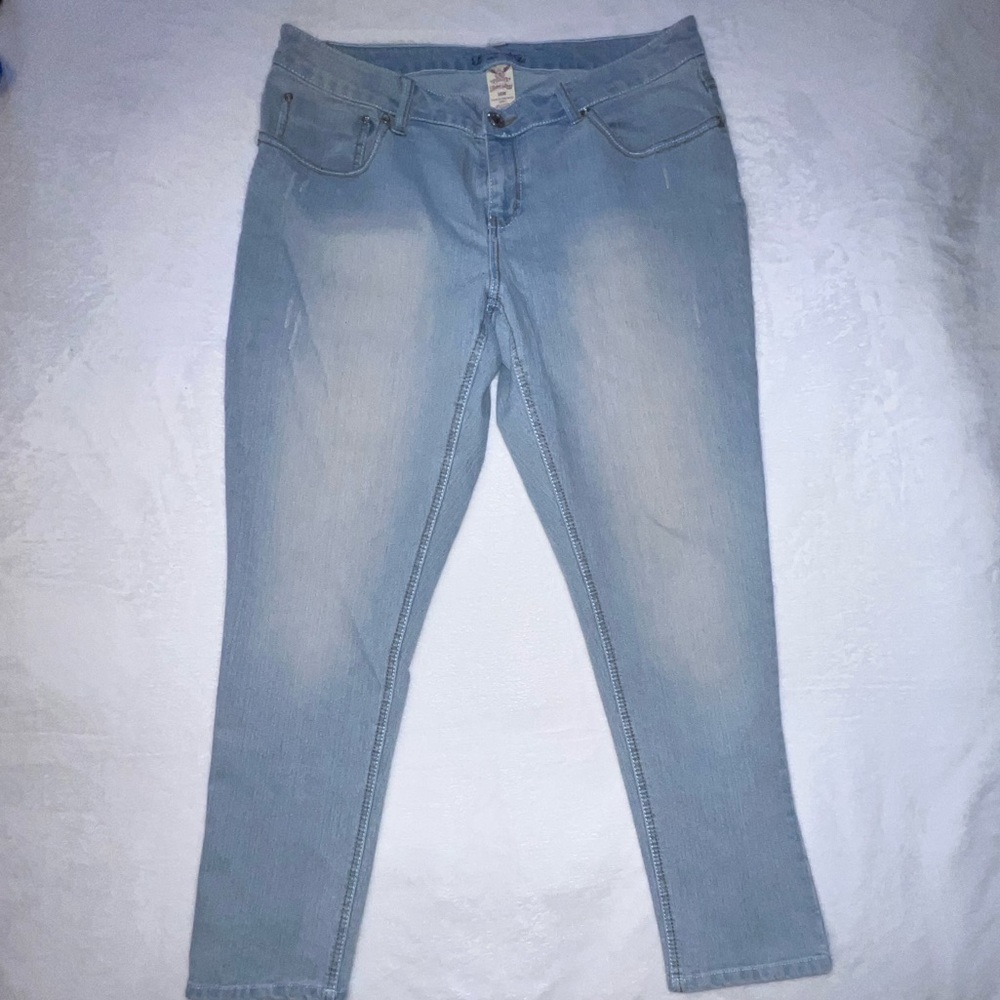 🌺 Faded Glory Skinny Jeans size 18w